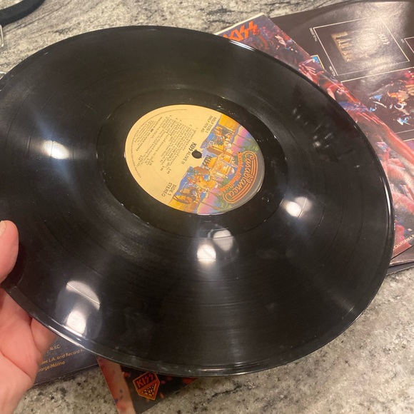 KISS Alive 2 vintage vinyl double album record vinyl unique Valentines Day gift - Picture 14 of 14